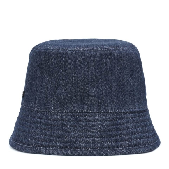 MSRP $795! Double-Sided Authentic Prada Re-Nylon & Denim Bucket Hat Size Medium - Picture 3 of 14